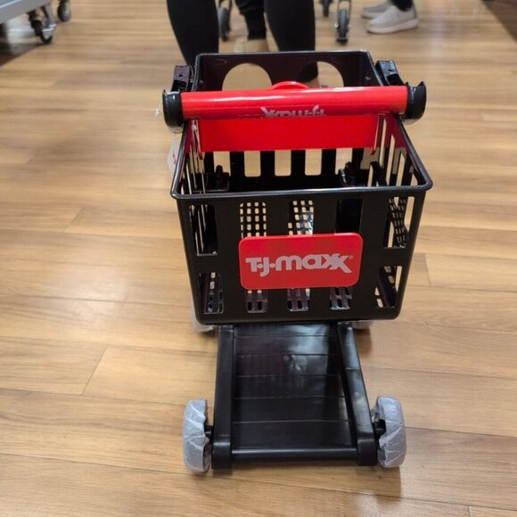 TJ Maxx Kids Mini Me Shopping Cart Toy Buggy Interactive Pretend Play NWT - Picture 4 of 6